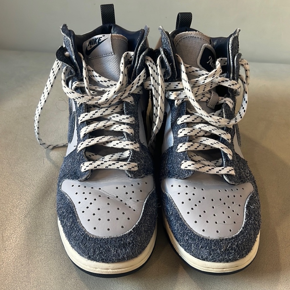 NIKE DUNK HIGH X NOTRE MIDNIGHT NAVY SIZE 9